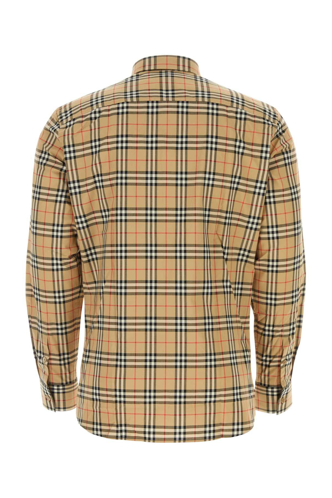 Burberry Men Embroidered Poplin Shirt by Luosophy