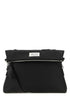 Maison Margiela Men Black Leather Crossbody Bag by Luosophy