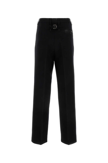Maison Margiela Women Black Wool Pant by Luosophy