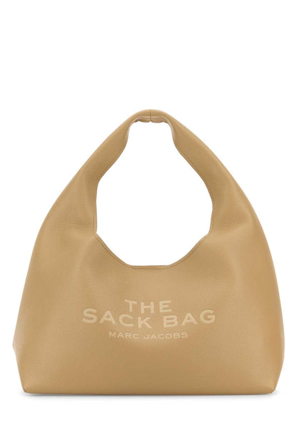 Marc Jacobs Women Beige Leather The Sack Bag Shopping Bag by Luosophy