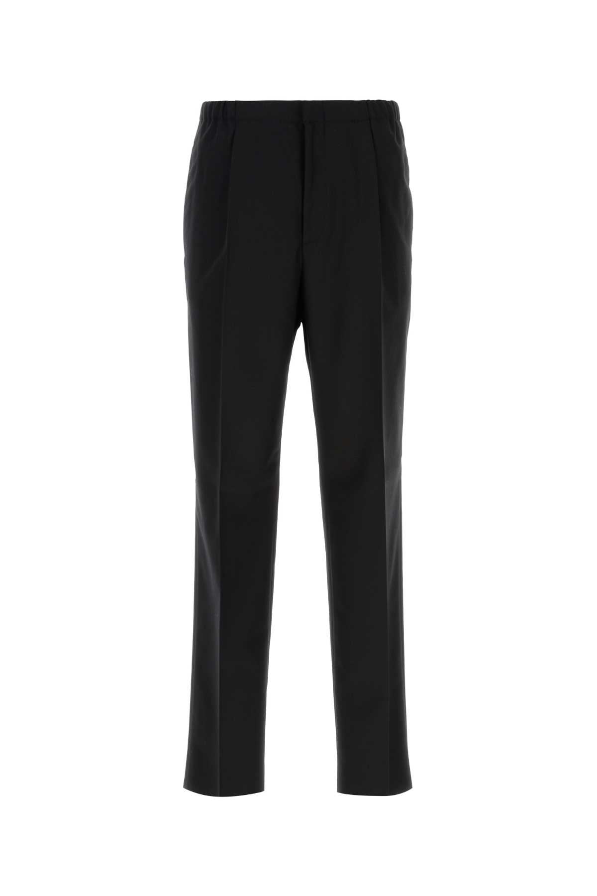 Fendi Men Black Wool Pant by Luosophy