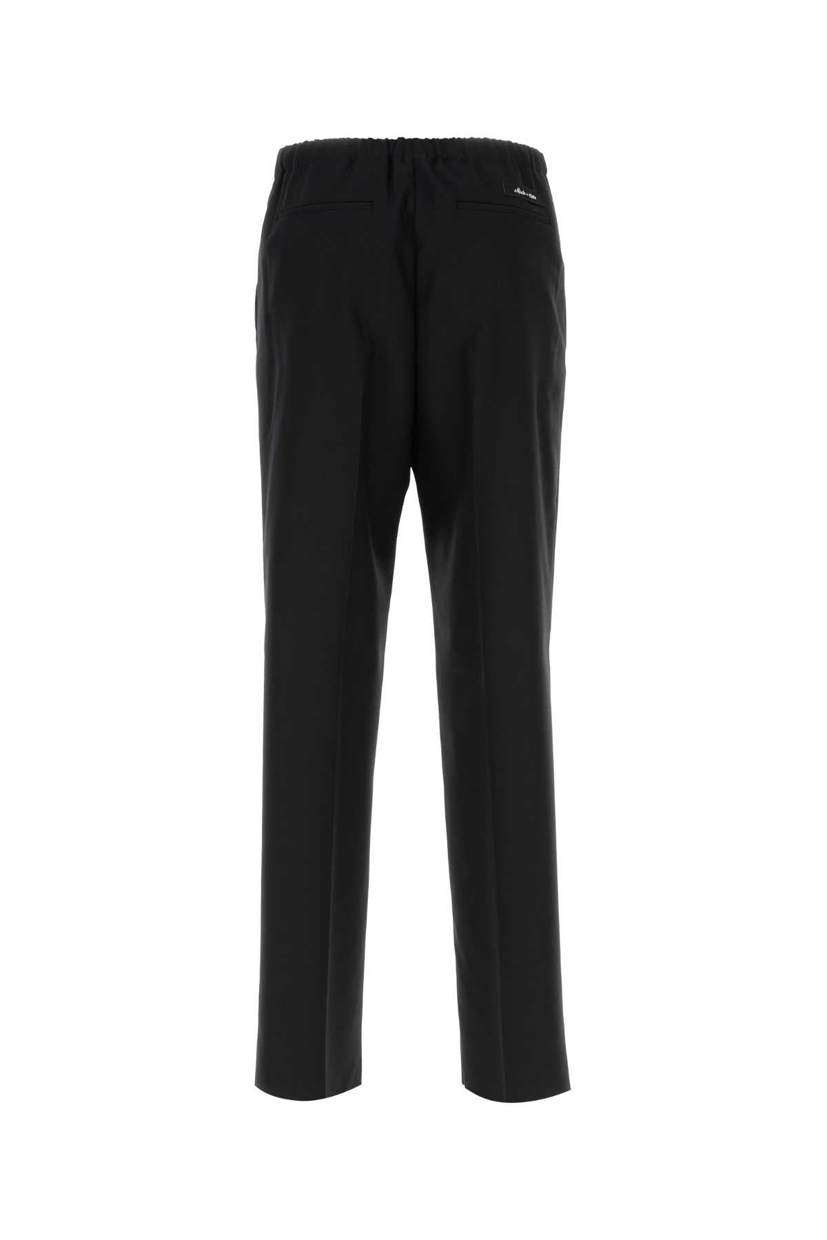 Fendi Men Black Wool Pant by Luosophy