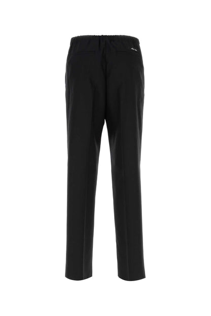 Fendi Men Black Wool Pant by Luosophy