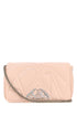Alexander Mcqueen Women Pink Leather Small Seal Shoulder Bag by Luosophy