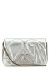 Alexander Mcqueen Women Silver Leather Mini Seal Clutch by Luosophy