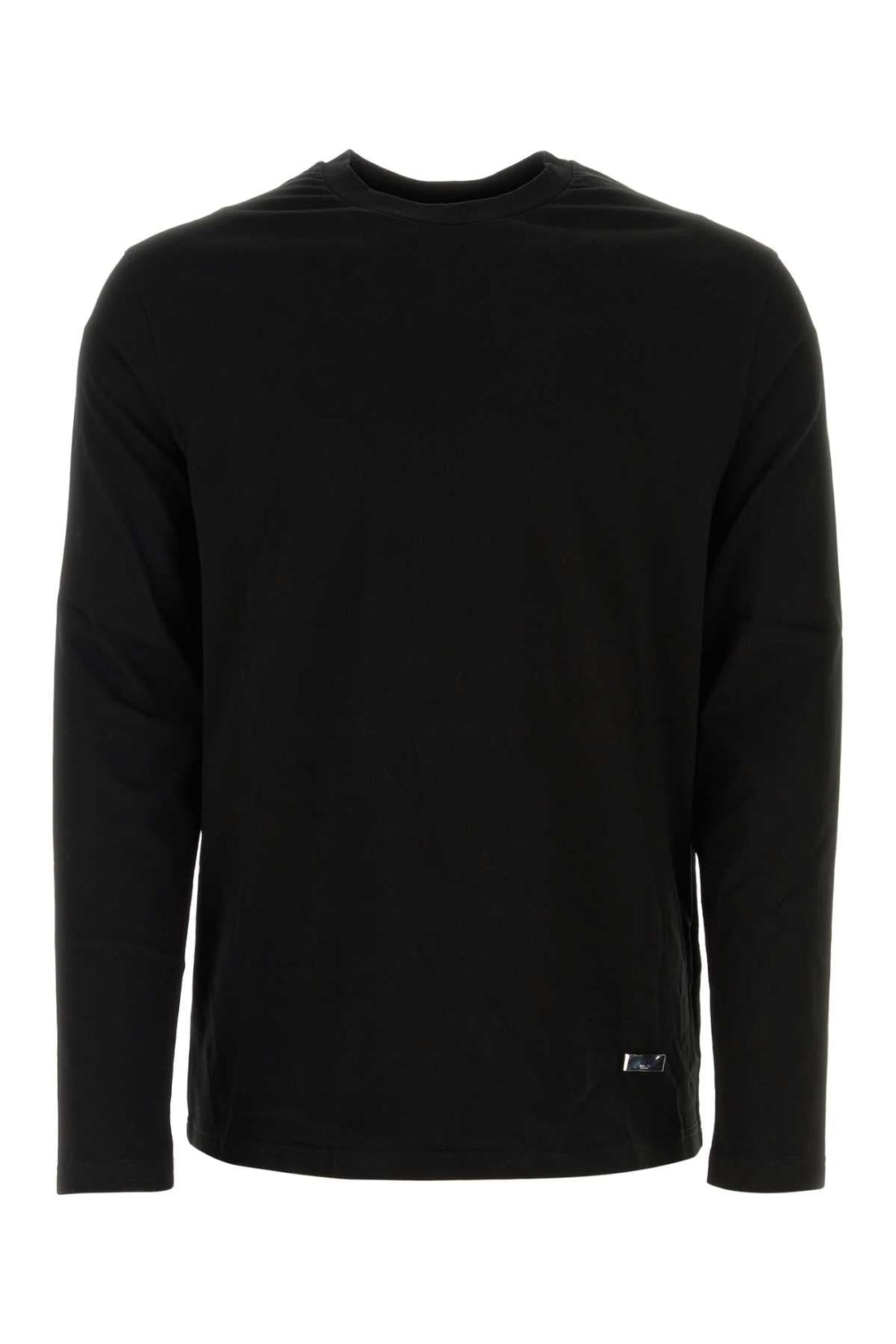 Jil Sander Men Black Cotton T-Shirt by Luosophy