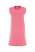 Jil Sander Women Fluo Pink Polyester Mini Dress by Luosophy