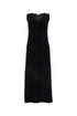 Jil Sander Women Black Stretch Cotton Blend Dress by Luosophy