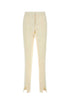 Jil Sander Women Ivory Viscose Blend Pant by Luosophy
