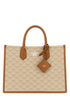 Mcm Women Printed Canvas Himmel Medium Shopping Bag by Luosophy