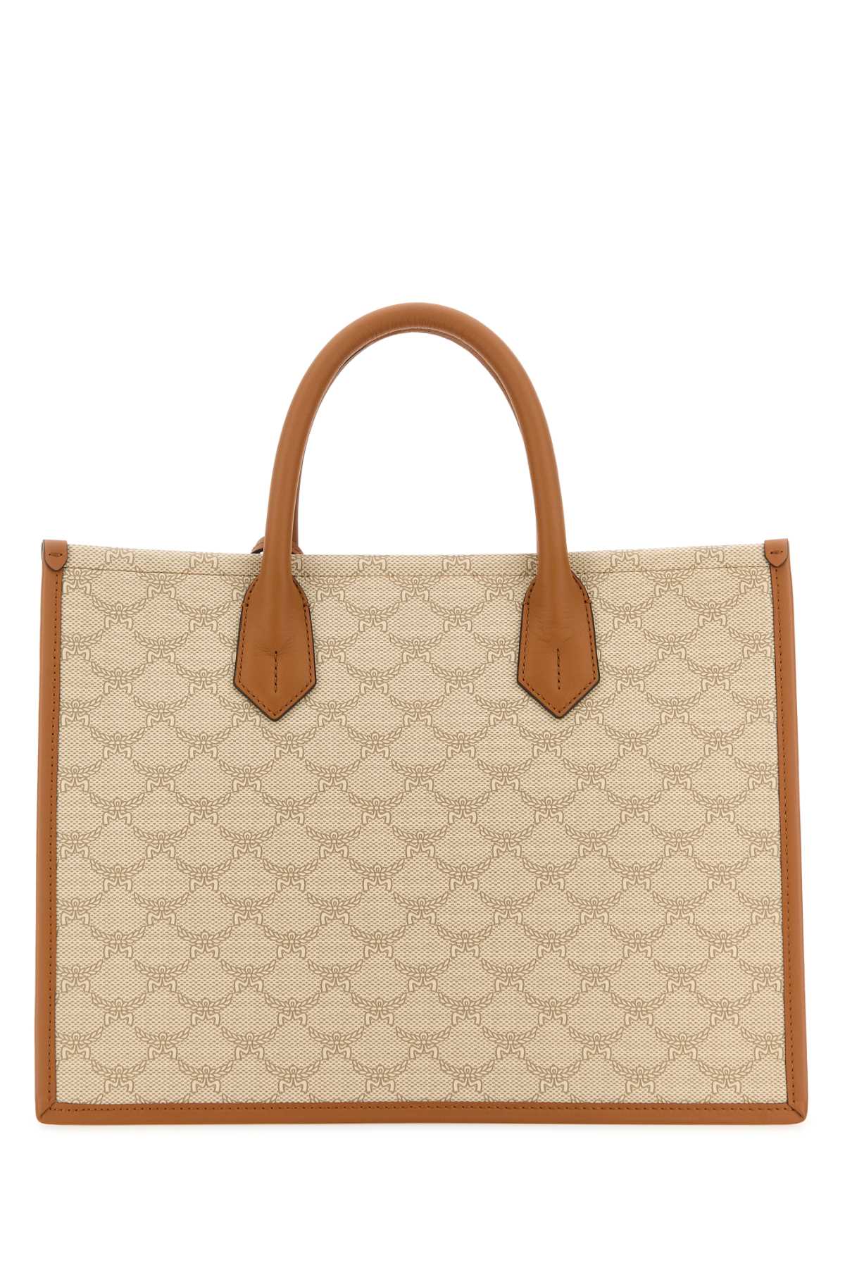 Mcm Women Printed Canvas Himmel Medium Shopping Bag by Luosophy