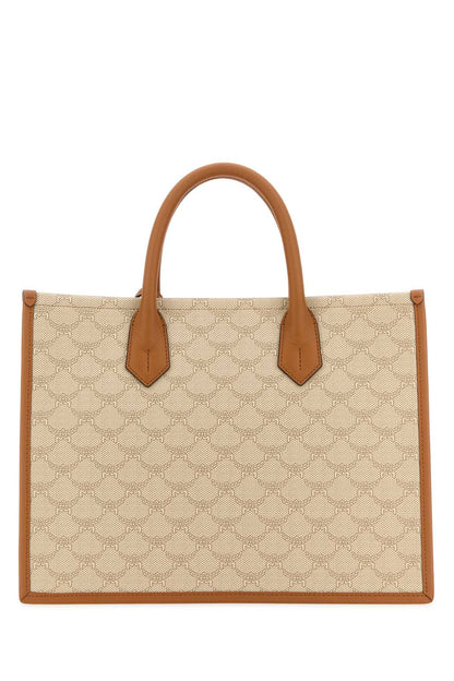 Mcm Women Printed Canvas Himmel Medium Shopping Bag by Luosophy