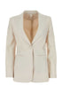 Max Mara Women Ivory Duchesse Avoriaz Blazer by Luosophy