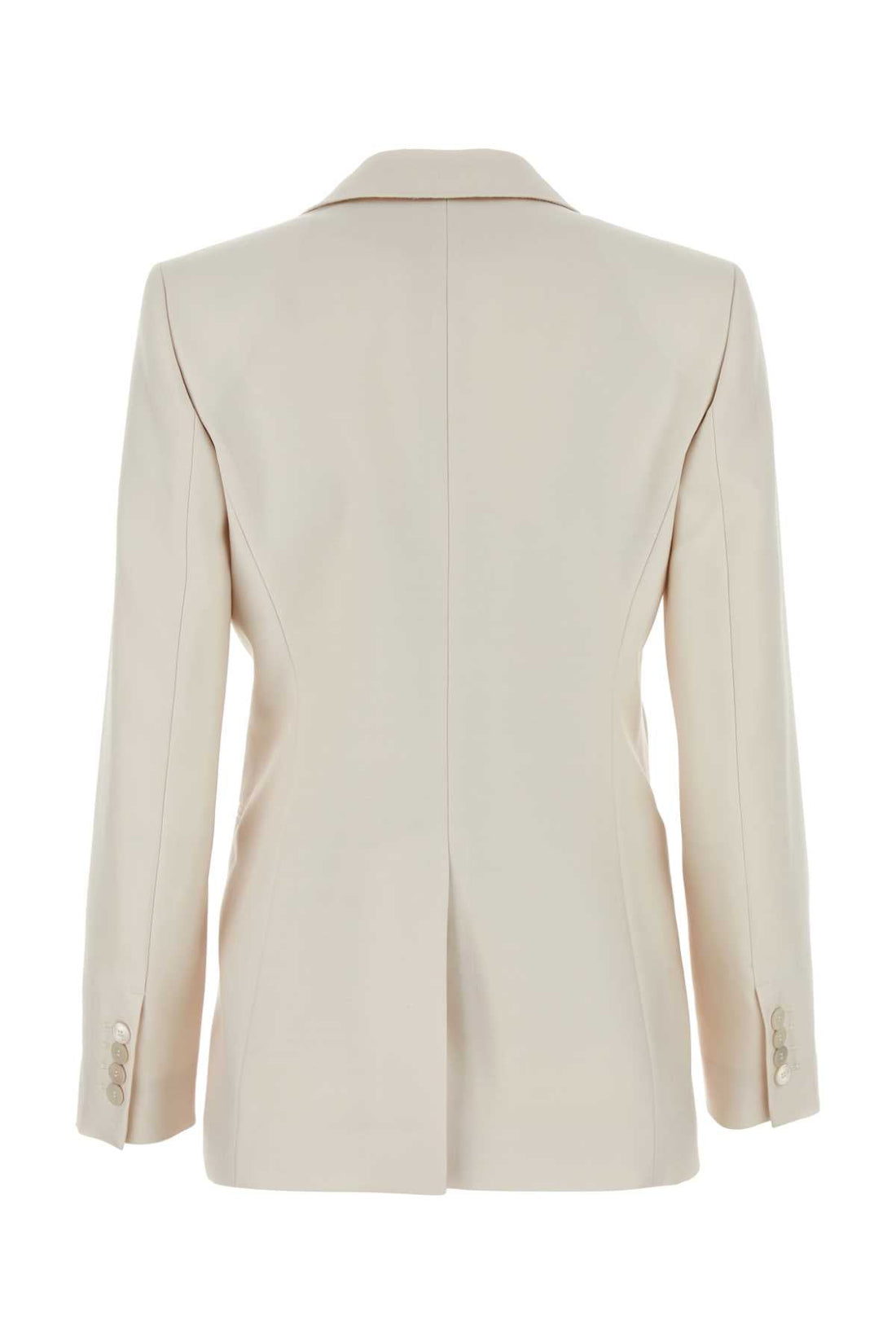 Max Mara Women Ivory Duchesse Avoriaz Blazer