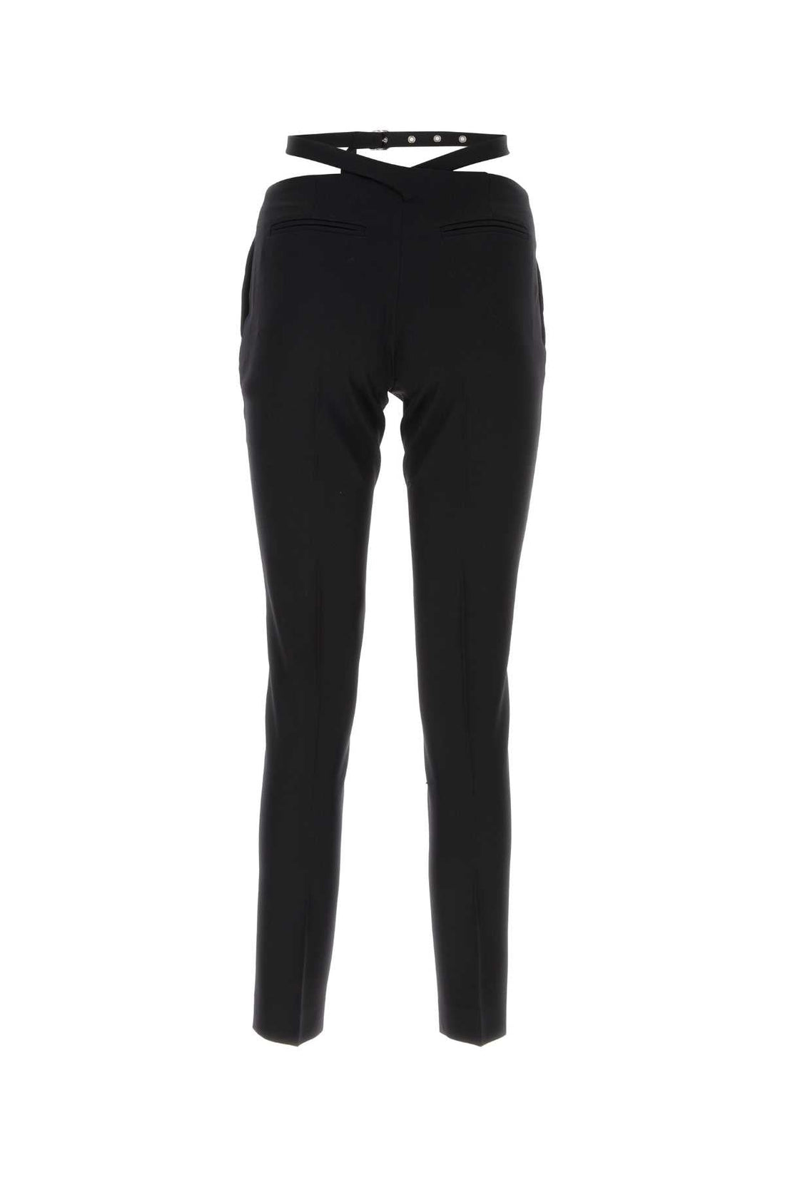 The Attico Women Black Jersey Pant by Luosophy