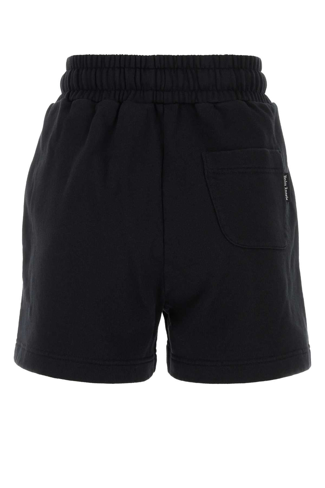 Palm Angels Women Black Cotton Shorts by Luosophy