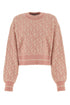 Palm Angels Women Embroidered Nylon Blend Sweater by Luosophy