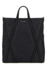 Alexander Mcqueen Men Black Nylon The Harness Shopping Bag by Luosophy