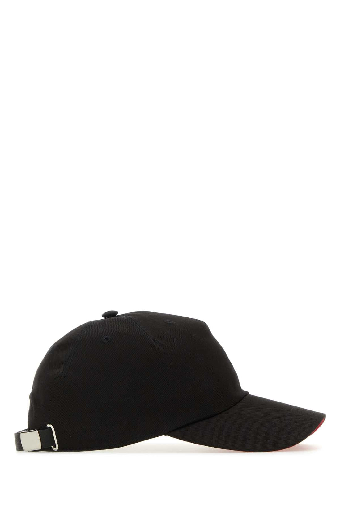 Alexander Mcqueen Men Black Cotton Baseball Hat by Luosophy