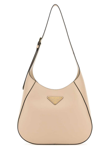 Prada Women Powder Pink Leather Shoulder Bag by Luosophy