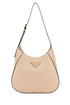 Prada Women Powder Pink Leather Shoulder Bag by Luosophy