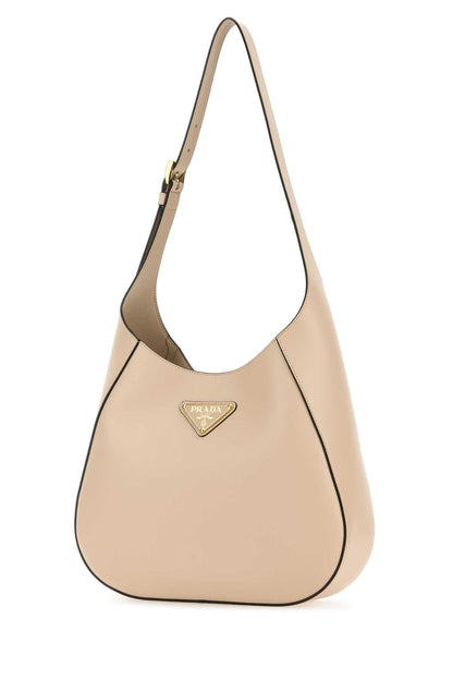 Prada Women Powder Pink Leather Shoulder Bag by Luosophy