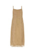 Prada Women Beige Organza Dress by Luosophy