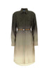 Prada Women Multicolor Twill Shirt Dress by Luosophy