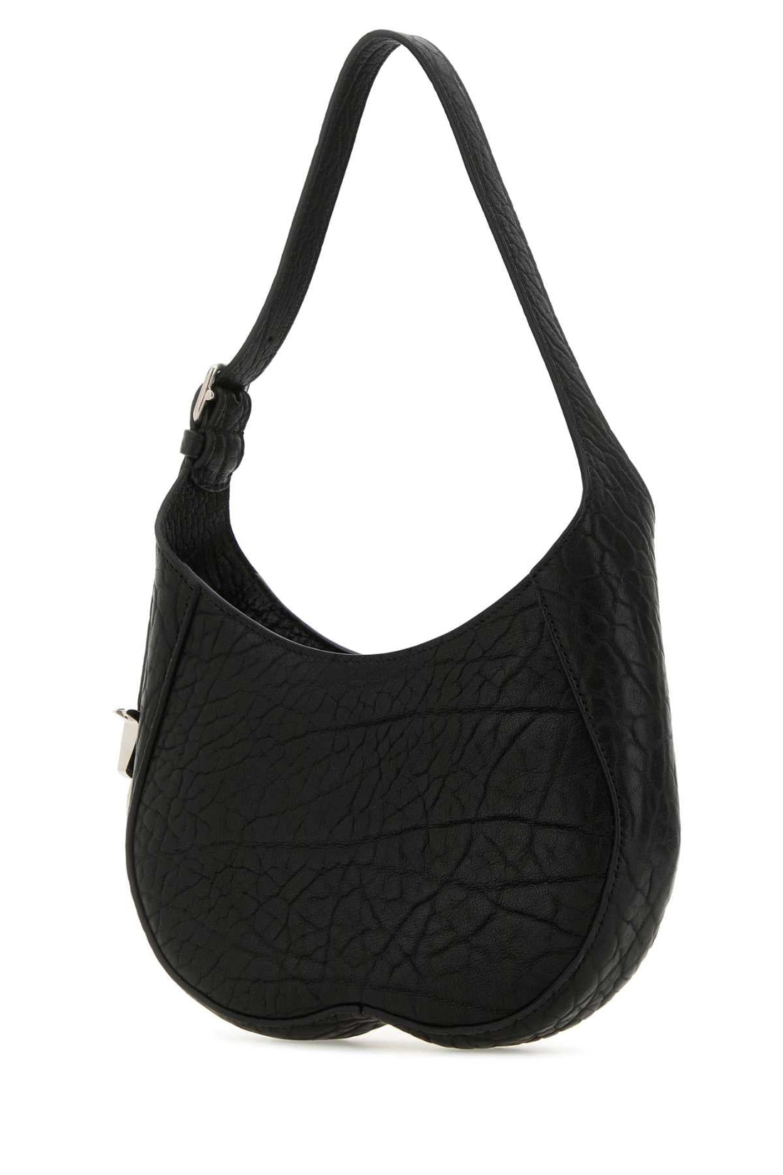 Burberry Women Black Leather Small Chess Shoulder Bag by Luosophy
