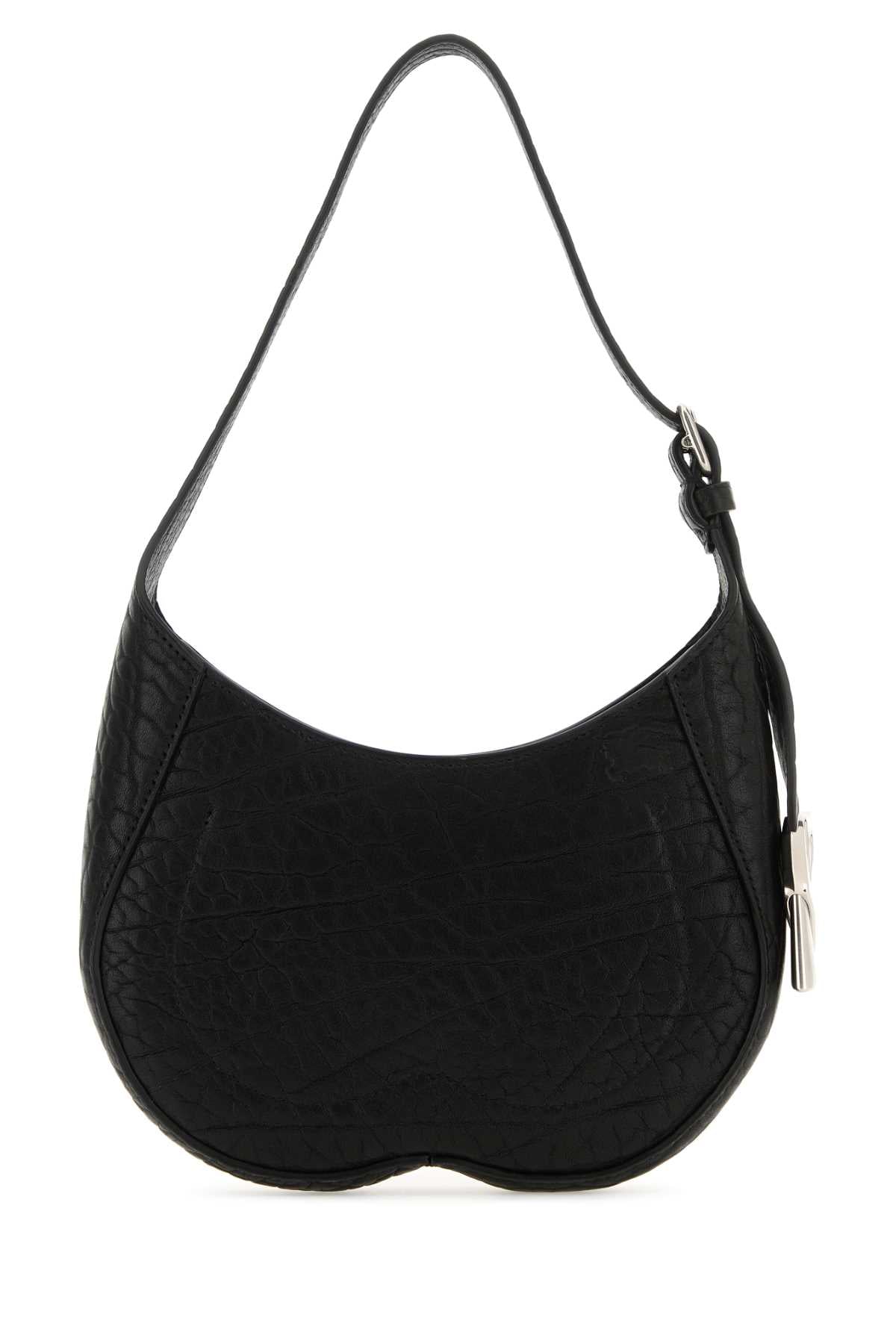 Burberry Women Black Leather Small Chess Shoulder Bag by Luosophy
