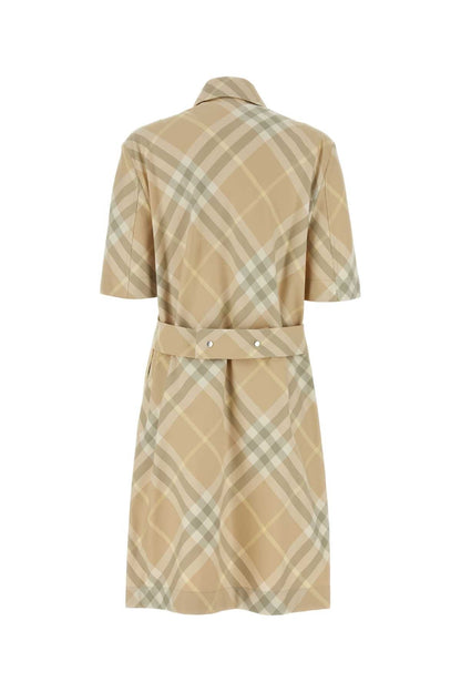 Burberry Women Embroidered Cotton Shirt Dress by Luosophy
