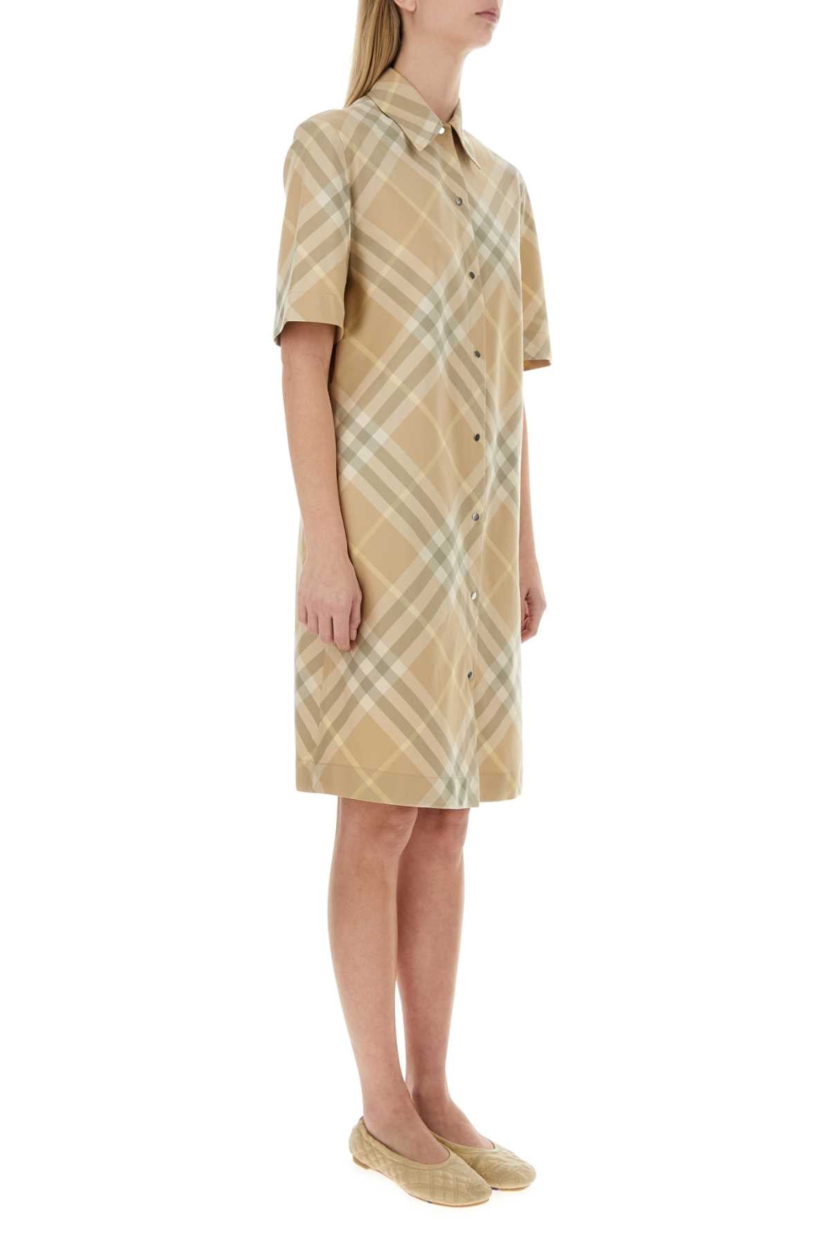 Burberry Women Embroidered Cotton Shirt Dress by Luosophy