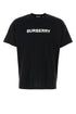 Burberry Men Black Cotton T-Shirt by Luosophy