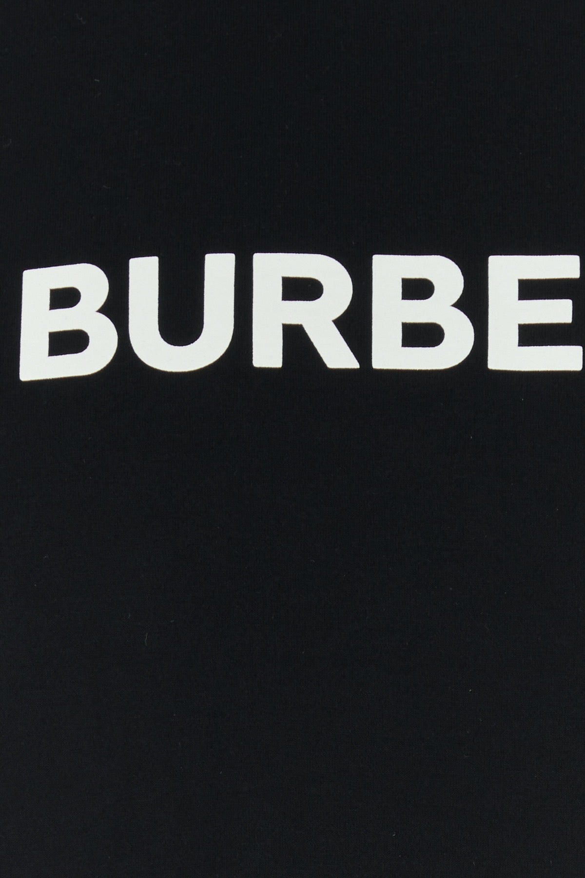 Burberry Men Black Cotton T-Shirt by Luosophy