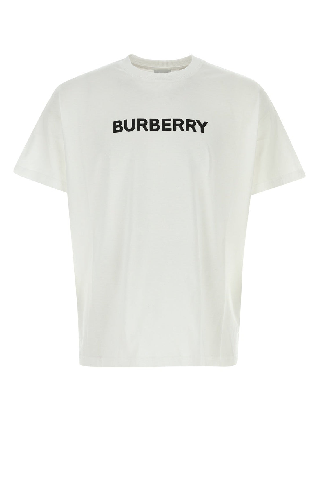 Burberry Men White Cotton T-Shirt by Luosophy