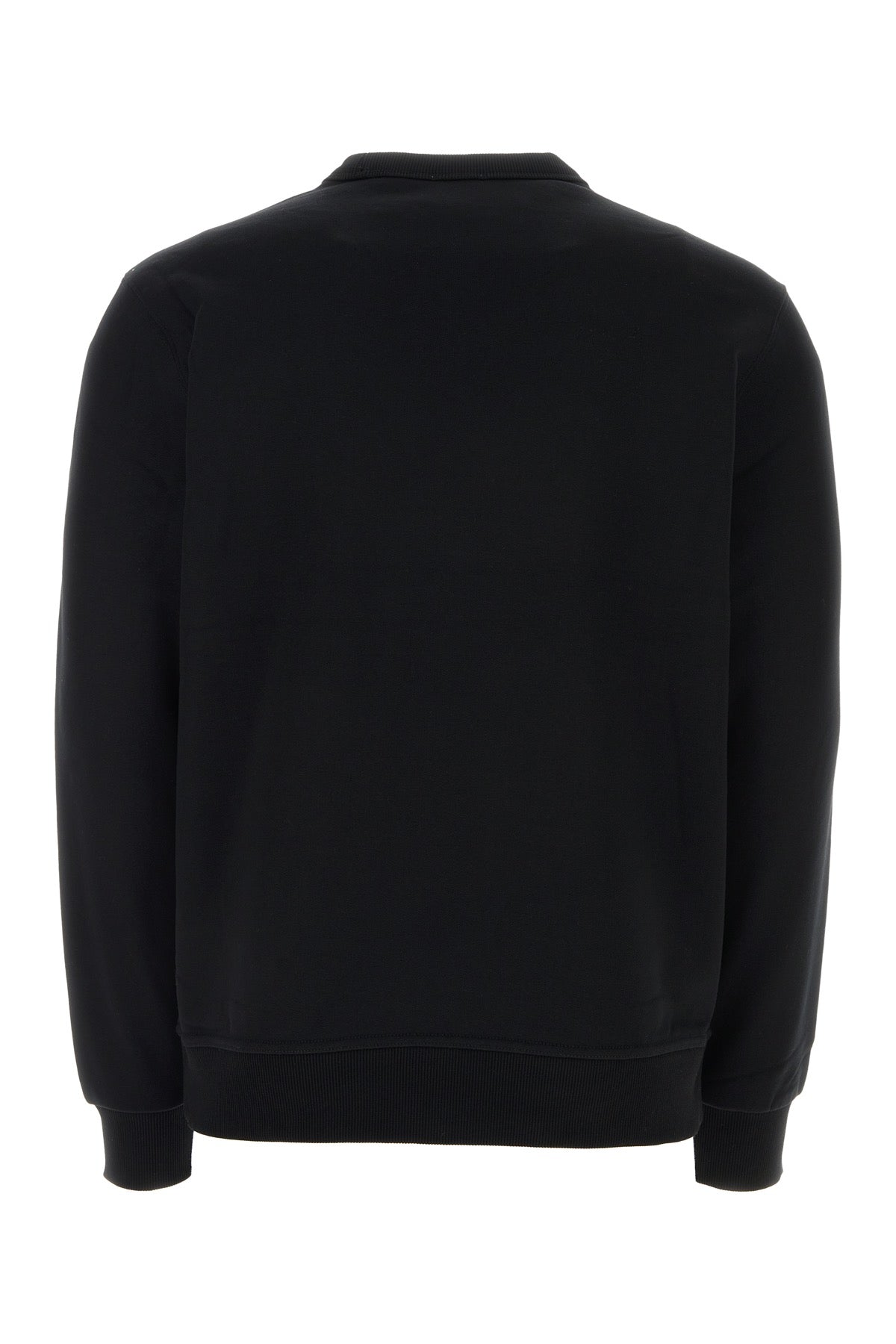 Burberry Men Black Stretch Cotton Oversize Sweater by Luosophy