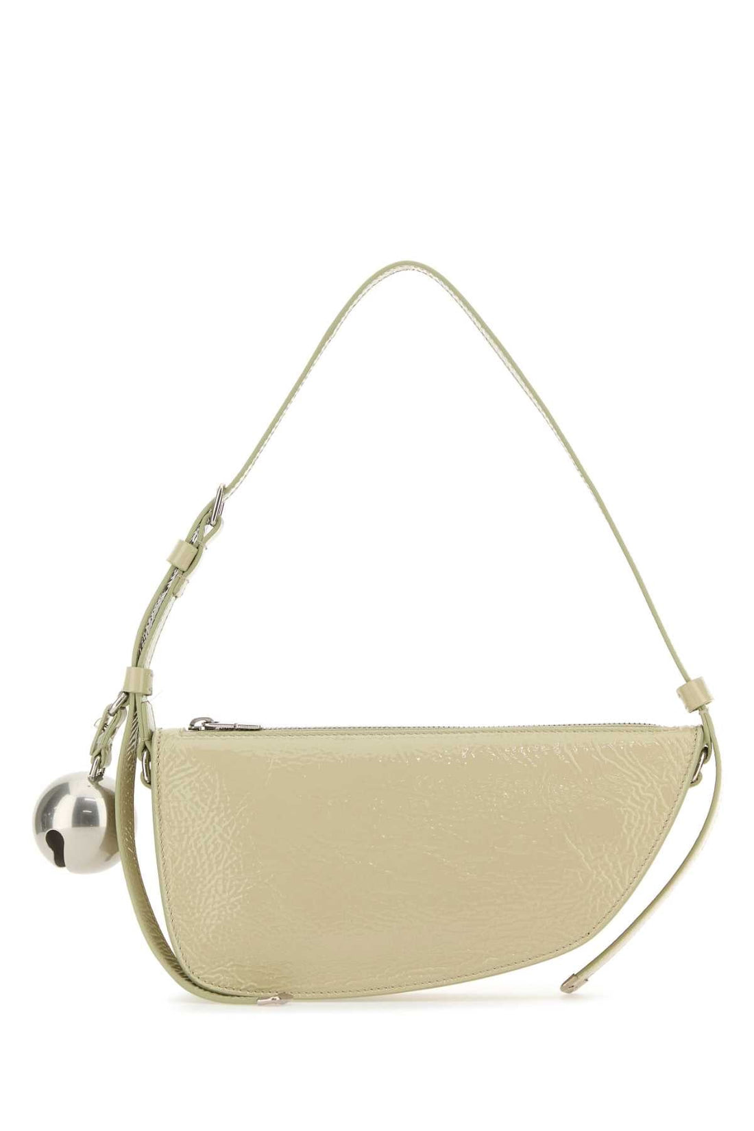 Burberry Women Pastel Green Leather Knight Small Shoulder Bag by Luosophy