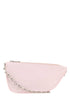 Burberry Women Pastel Pink Leather Micro Shield Shoulder Bag by Luosophy