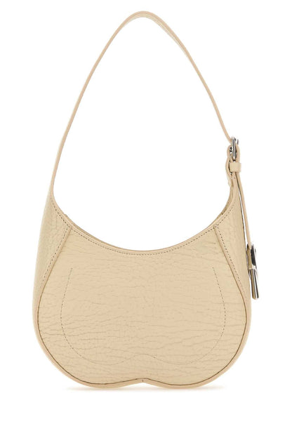 Burberry Women Sand Leather Small Chess Shoulder Bag by Luosophy