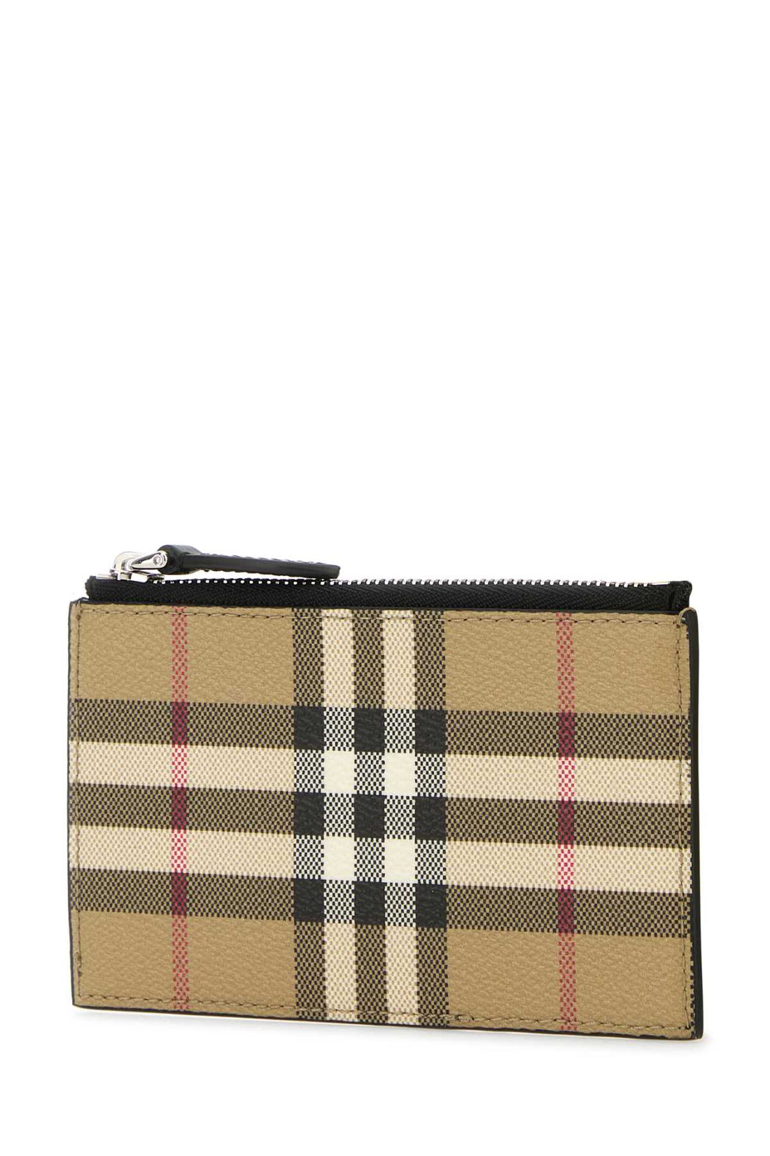 Burberry Men Printed Canvas Card Holder by Luosophy