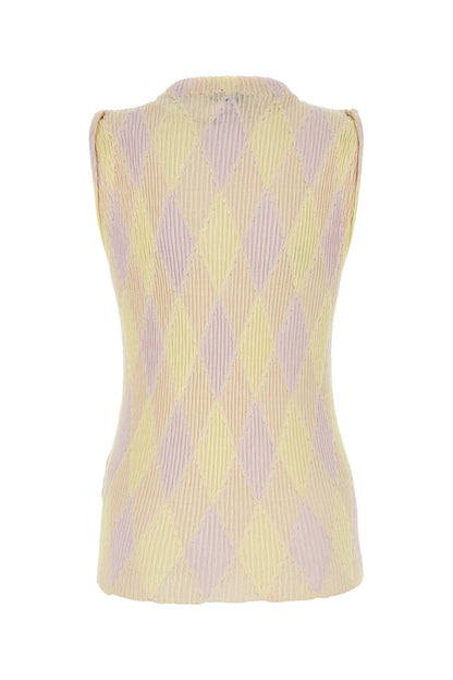 Burberry Women Embroidered Cotton Blend Top by Luosophy