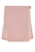 Burberry Women Pink Wool Mini Skirt by Luosophy