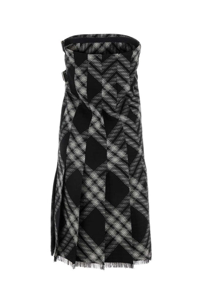 Burberry Women Embroidered Wool Dress by Luosophy