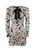 Alessandra Rich Women Printed Silk Mini Dress  DestGlow