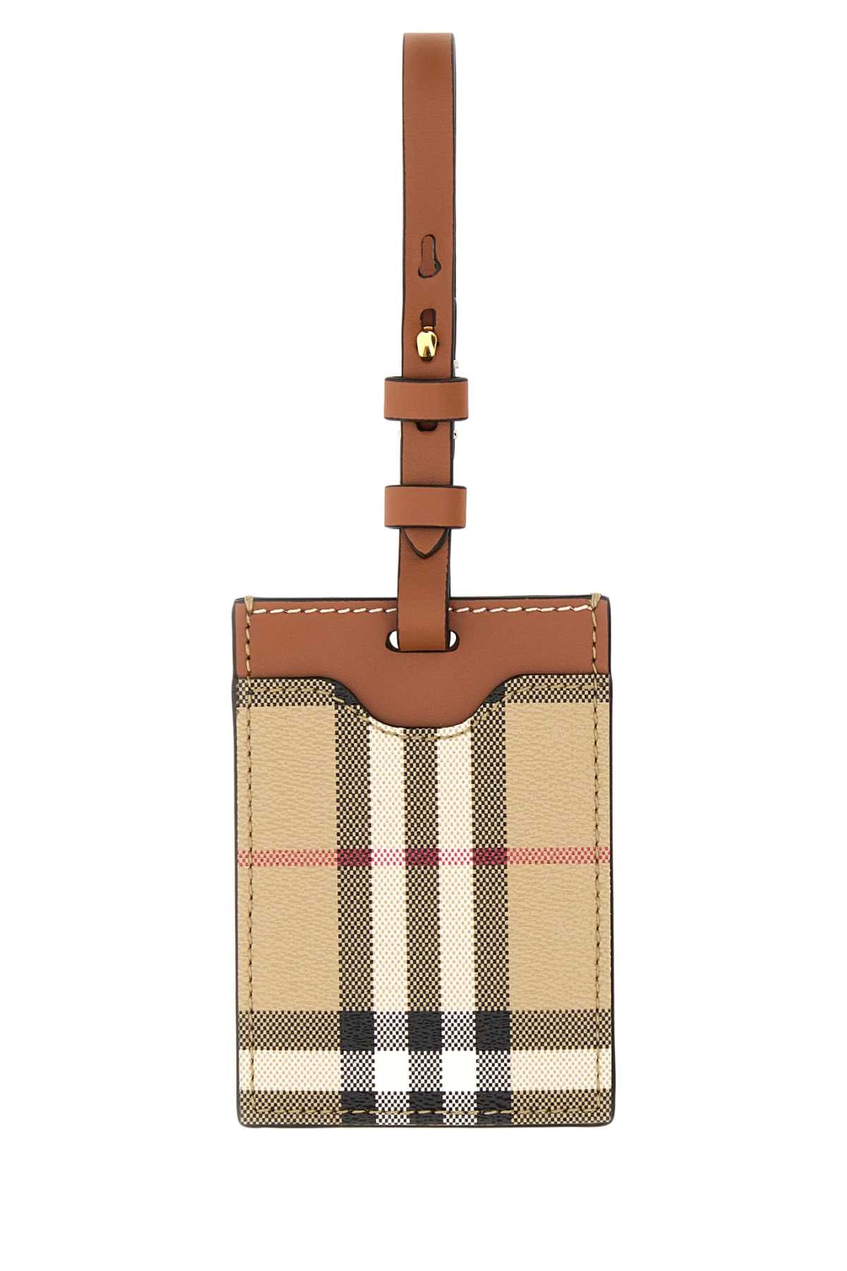Burberry Women Printed Canvas Porte Adresse Plate by Luosophy