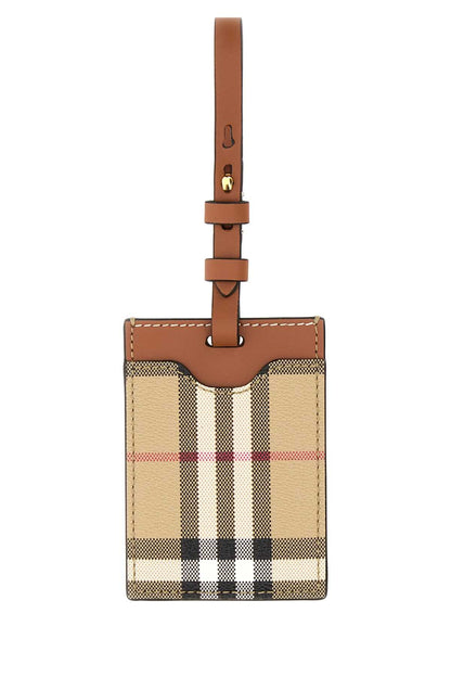 Burberry Women Printed Canvas Porte Adresse Plate by Luosophy