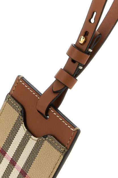 Burberry Women Printed Canvas Porte Adresse Plate by Luosophy