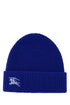 Burberry Women Electric Blue Cashmere Beanie Hat by Luosophy