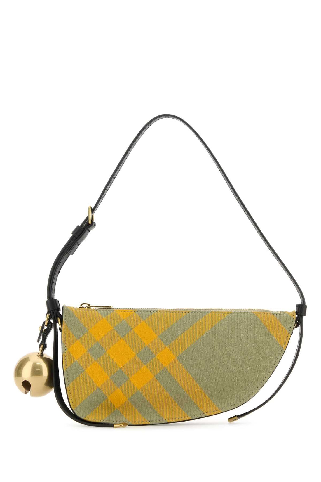 Burberry Women Embroidered Canvas Mini Shield Shoulder Bag by Luosophy