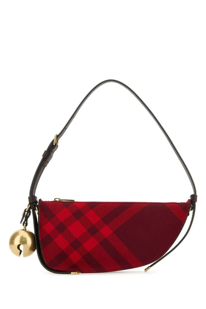 Burberry Women Embroidered Canvas Mini Shield Shoulder Bag by Luosophy